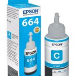 Epson C13T664200 Cyan Ink Bottle