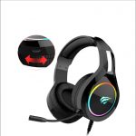 Havit H2010d-Pro Over-Ear Black Wired RGB Gaming Headphone