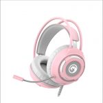 Marvo HG8936 Wired Pink Stereo Gaming Headphone with White Light