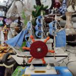 Pirate Ship Boat Showpiece