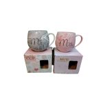 Ceramic Couple Tea Cup / Coffee Mug Premium (1Pcs)