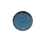 Ceramic Dinner Plates Blue (Single) 11 Inch - Large Serving Dishes